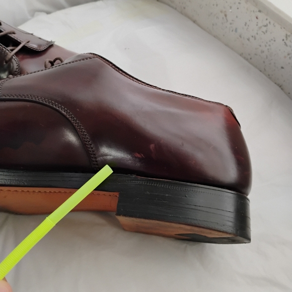 Brooks Brothers x Alden shell cordovan men\'s cap toe size 12D main image 12